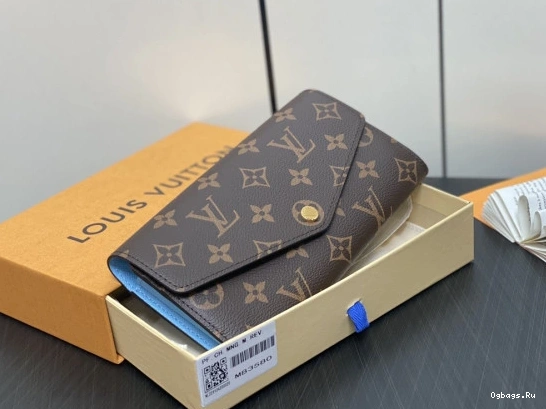 SARAH WALLET-19*10.5*2cm Vuitton Louis 0304